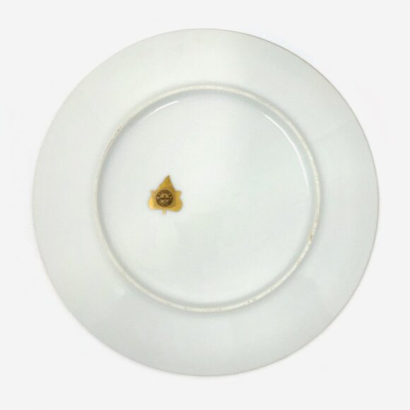 Hand Painted Pickard Dinner Plate With Greek Fret - Picture 3 of 3